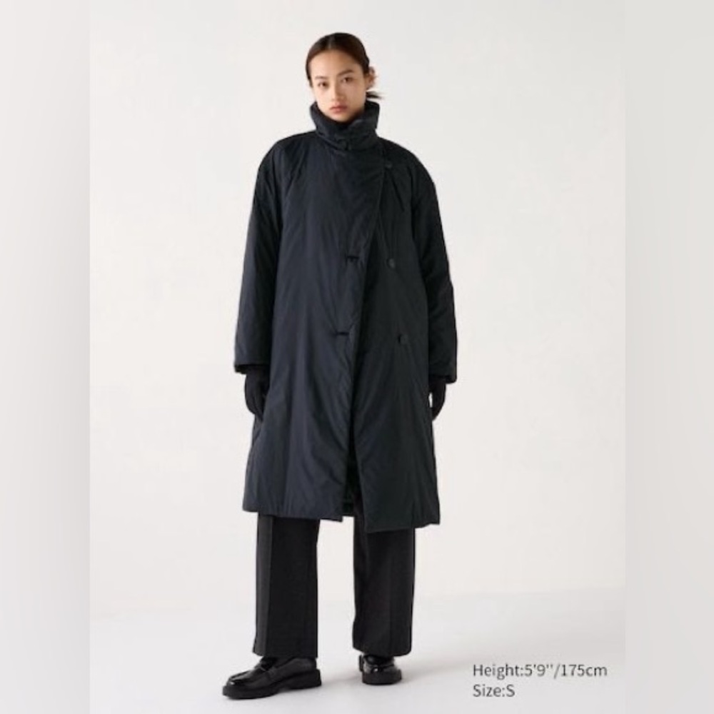 Uniqlo Women's Down Belted Long Coat